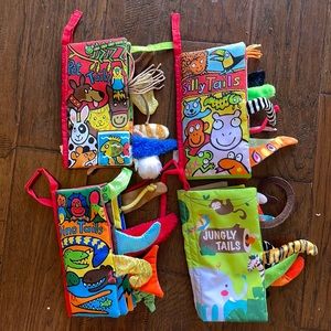 Tails sensory books for babies